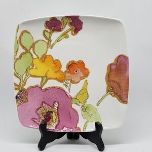 Lenox Floral Fusion 8 3/4" Accent Square Luncheon Plate First Quality